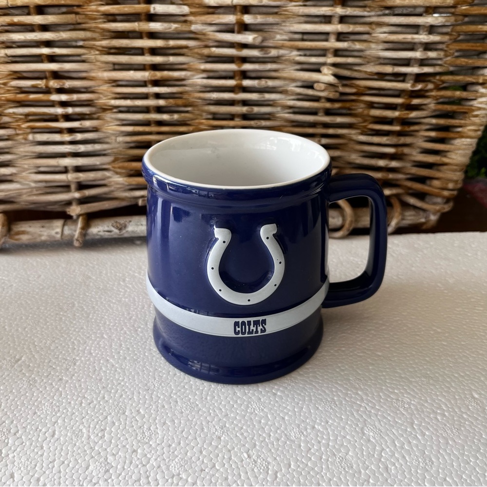 Indianapolis Colts Blue Ceramic Mug